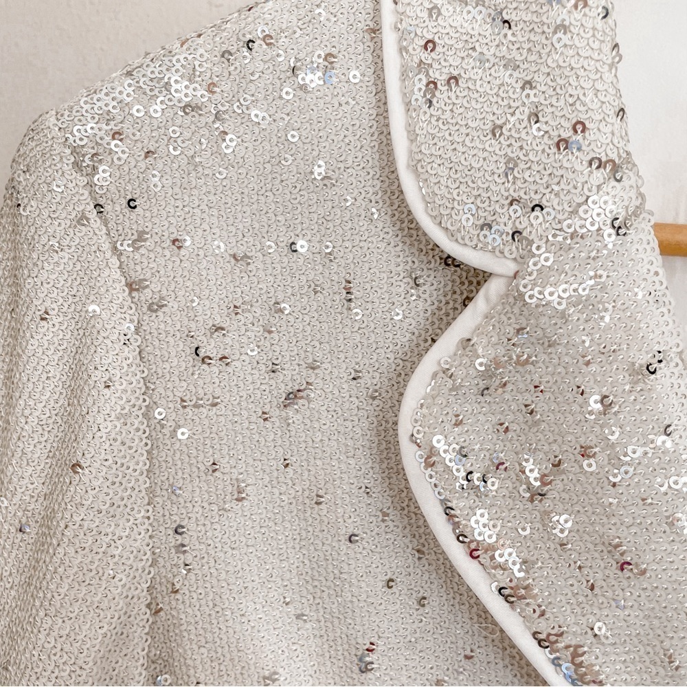 Alexis | Ripley Sequined 3 Button Jacket, size Large - Picture 6 of 12
